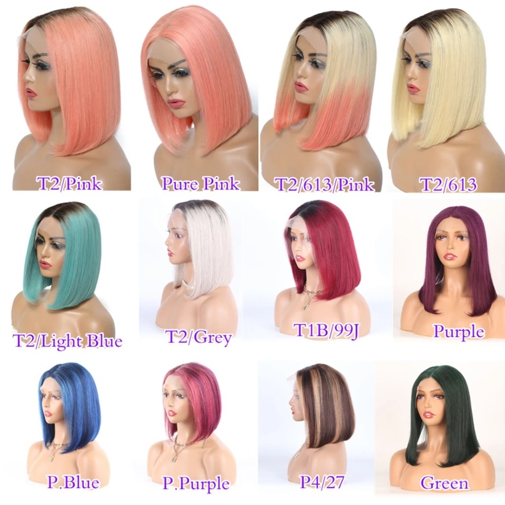 4x4 Closure Wig 10”